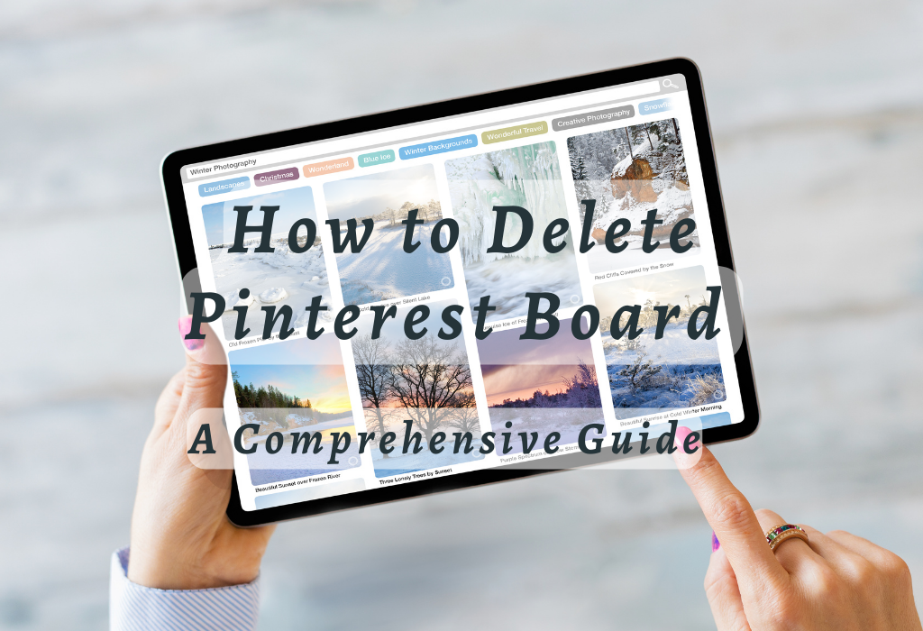 Delete Pinterest Board